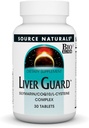 资料来源:Naturals Liver Guard - Silymarin, CoQ10, N-乙酰Cysteine Complex - 30 平板电脑