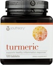 Youtheory Turmer 高级饮食辅助,支持健康炎症反应,120平板