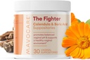MavoCare Boric Acid Profitures for Women - 600 mg with Calendula & Vitamin E - BV & Yeast Information Suppose, pH 平衡,食道救济,快速溶解,摩尔化,维冈公式