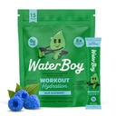(原始内容存档于2018-09-29) (英语). Waterboy Workingout Hydrition QQ 2,960mg 糖无电解质 Powter Packets L-Glutamine + Vitamins → No Sugar, All Natural, Gluten Free → 15 Drinking Stick Mixes (蓝莓).