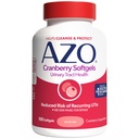 AZO Cranberry 补充剂,用集中整片水果 Cranberry 粉末制作,以帮助清洁和保护尿液色调*,无糖 Cranberry 药片,非GMO,100软胶