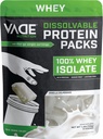 VADE 营养溶解蛋白包 - 100% Whei Isolate 蛋白蛋白粉香草 Milksshake - 低卡布,低卡路里,无乳糖,无糖,无脂肪,无葡萄糖 - 30 packets to go