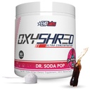 EHP实验室 OxyShred Thermogenic Fat Burner - 预研粉与L-Glutamine,乙酰L-Carnitine,代谢促进器,体重损失,Appetite控制,能量饮料,Soda Pop博士,60位服务员