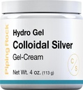 (原始内容存档于2019-09-26) (英语). Piping Rock Coloidal Silver Cream QQ 4 oz QQ 换成 Skin | Hydro Gel Cream 非 GMO, Gluten Free