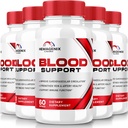 (5 Pack) Hemagenix Capsules, Hemagenix 高级血液支持公式,所有维持健康水平的自然补充,总体健康超强药丸,官方审查(300 Capsules)