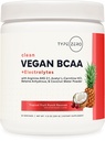 0型 Ultra Clean Vegan BCAA 粉末+ 电解质(热带水果冲动 QQ 6G) 2:1:1:1:1 无糖/无糖 BCAAs 氨基酸补充剂 - BCAA Vegan 氨基酸 消毒后饮用,30种