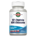 KAL 100% Vegetarian MSM & Glucosamine - 健康联合支持 - Vegan Glucosamine and MSM 补充 - 无壳鱼制造 - 实验室 - 60天保障 - 60个服务,60个餐具
