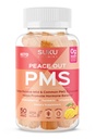 SUKU 维生素 - PMS Gummy 配有 Chasteberry 的 PMS 和 Menopause Peach Mango Gummys(50个伯爵)