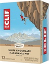 CLIF BAR - 白色巧克力 Macadamia Nut Flavor - 用有机 Oats制造 - 非GMO - 工厂 - 能源条 - 2.4 oz.(12 包)