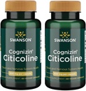 Swanson Cognizin Citicoline 1 000 毫克 60 Veg Capsules(2包)