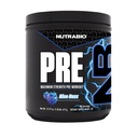 NutraBio Prewoud Powder, Blue RazzQQ爆炸能量,激光聚焦,极端泵++ extreme Pumps expromotion for Men & Women++ 性能,耐力,动力复合体,咖啡因,电解质