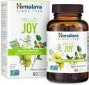 喜马拉雅 Hello Joy Herbal 补编,配有 Ashwagandha, Amla, Bacopa, 圣巴西尔/图尔西, 正面展望, 支持动机, 缓解压力, 平衡科尔蒂索尔, 非GMO, Vegan, 60 Capsules