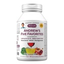 Andrew Lessman Andrew的五味药 120 Capsules - 提供200,000mg的Coenzyme Q-10、Resveratrol、EGCG、石榴酸和Alpha Lipoic酸、强抗氧化剂支持、无添加剂