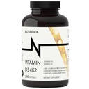 含椰油的维生素D3 + K2 – D3 10,000 IU & K2(MK-7) 200 mcg → 2-in-1 高潜力支持 骨和免疫健康 → 容易吞 → 非GMO, Gluten & Soy Free - 240软胶