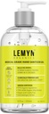 医疗 – 高手卫生 – 97% 有机 – 70% USP 乙醇 + 摩尔化 Aloe + Hyaluronic Acid 美国新鲜制造 → 12oz 用泵装瓶