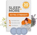 成人睡眠补丁 - 5 mg Melatonin Patch with GABA, Magnesium & Valerian Root - 失眠睡眠设备,放松和减少法蒂格 - 睡眠援助慢释 - 30 patches