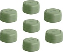 Cadence 旅行集装箱 - Pill case set - 磁性旅行卡普尔,药丸的每日药品组织者,补充品和维生素 - 7 Flex Smalls (0.56oz) 每周药丸组织者 - Eucalyptus