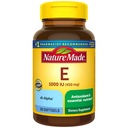 天然制造维生素E 450 mg(1 000 IU) dl-Alpha软胶,60 抗氧化剂支持计数(包装 May Vary)