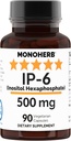 MONOHERB IP-6 六磷酸酯/每卡普尔500毫克 - 90维卡普尔