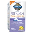 生命花园 产前 DHA Omega 3 鱼油补充剂 - Minami自然产前,柠檬,30软胶