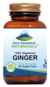 纯山地植物学 姜汁 Capsules - 具有1000mg有机姜根补充剂的Kosher Vegan