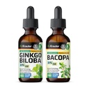 BIO KRAUTER Bacopa Tincture 2 Fl. Oz. & Ginkgo Biloba Tincture 2 Fl. Oz. (原始内容存档于2019-09-29).