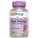 SOLARAY 牛奶 Thistle 种子提取 175mg 抗氧化剂 旨在帮助支持一个正常健康的肝脏 Non-GMO & Vegan 120 Veg Caps