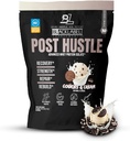 BLACKLABEL 补充 Post Hustle Post Workout 蛋白粉, 30 services – NSF 认证 体育 Whey 隔离蛋白粉与消化酶 – Cookies & Cream