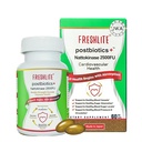 FRESHLITE 2500FU Premium NSK-SD Nattokinase & Vegan 心血管支持后生素 血压、胆固醇和心脏健康 JNKA 认证 QQ 非GMO,Gluten-Free,60 Capsules Japan Made