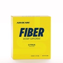 AdvoCare Fiber饮食补充剂 - 含溶性与不溶性纤维的每日纤维粉补充剂 - 纤维混合剂 包括Psyllium Husk & Citric Acid - 支持消化性健康* - Citrus, 10个邮袋