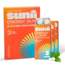 SUNII ENERGY GUM - 新快速助力能源与焦点 - 50mg Cafeine Gum - 维生素 B6 & B12, Taurine, Vegan, No Sugar, Zero Calorie, Fresh Mint Taste - 比Chews, drinks, Gels & Pills (24pcs) 更快速地比Chews, drinks, Gels & Pills (24pcs)