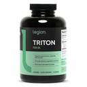 LEGION Triton鱼油盖 - 三重强度 Omega 3 含维生素E和柠檬油的基本脂肪酸 最大吸收、新鲜和纯度 - 2400mg EPA & DHA Pervice, 30 Svgs