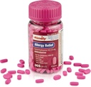 及时缓解过敏性二酚胺HCl 25毫克 - 365卡普莱特 - 与Benadryl Alergy Ultratab - 抗希斯泰姆 - 过敏性药剂 - 成人Runny Nose Relief - 水眼治疗