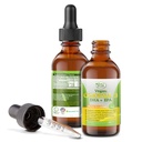 Potent & Organic Vegan Omega 3 液体补充:比鱼油更好! 基于植物的水 提取藻类 石油 - DHA EPA