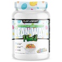 肌肉球体 Lean Way植物蛋白 - Pea蛋白和Brown Rice蛋白混合物,配有添加的CLA,MCT和L-Carnitine - 20 services (Fruity Cereal)
