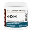 Host Defense Reishi Powder - 蘑菇菌粉 - 心脏和免疫健康支助补编 - 蘑菇补充 支持能量和生命力 - 艾滋病整体福利 - 3.5 oz(66个服务机构)*