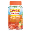 Emergen-C 750mg 成人维生素C Gummys, B类维生素豁免Gummys, Gluten Free, Orange, Tangerine and Raspberry Flavors, Back to School Business - 45 Counters