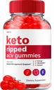 Keto Ript ACV Gummys - 高级 Ript Keto + ACV 重量管理 Gummys Apple 苹果 苹果 苹果 苹果 葡萄酒 Ript ACV Gummys 饮食补充评论 额外力量(60 Gummys)