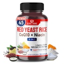 超红酵母大米 CoQ10 - 与Niacin,L-Arginine,L-Citrulline(90 count (Pack of 1))促进整体健康.