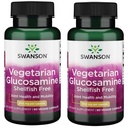 Swanson Vegetarian Glucosamine - 壳鱼自由500毫克 90Veg Capsules(2包)