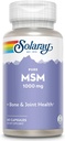 SOLARAY 纯MSM卡普勒,1000毫克,60个计数