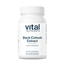 重要营养素 黑色Cohosh 摘录 250mg| Vegan 女性更年期、激素平衡和PMS支持的补编 * | Gluten,乳制品和大豆自由 | Non-GMO| 60 Capsules