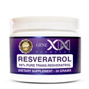 GENEX Trans Resveratrol 1000mg 粉末,服务于99%的纯微量化药品级别 30 服务于30Grams 30 日1克/日 在一个GMP和NSF认证的基金中提供