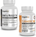 Organix Turmeric Curcumin (60 Vegetarian Capsules) & 联合与肌肉护理 Capsules (60 Capsules) (60 Counter)