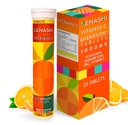 维生素C 1000 mg Effervescent 片 维生素,配有锌钾 镁 E 维生素Vitamina C Efervescente para Armato Zinc和维生素C 20 片