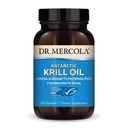 Mercola Antario Krill Oil博士 - 1 000 mg - Omega-3 配有EPA & DHA - 支持大脑、心脏、联合和免疫健康 - 无转基因、无糖和无豆 - 60个卡普尔(30个服务)