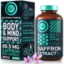 男女红花补充剂 -- -- 88.5mg纯红花提取剂 -- -- 抗氧化剂、眼部健康、能量支持和木制助推剂 -- -- Vegan,美国制造,60 Capsules Once Daily