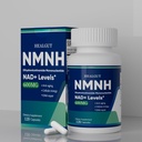 NMNH Capsules:120 计数,600mg NMNH 补充NAD+ 优化