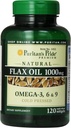 纯洁的 Pride Premium 天然氟化油 1000 mg Omega-3, 6 & 9 冷压, 120 软胶