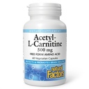 天然因子 乙酰L-Carnitine 500毫克,60 植物卡普尔